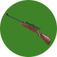Carabina de  pressão com Luneta