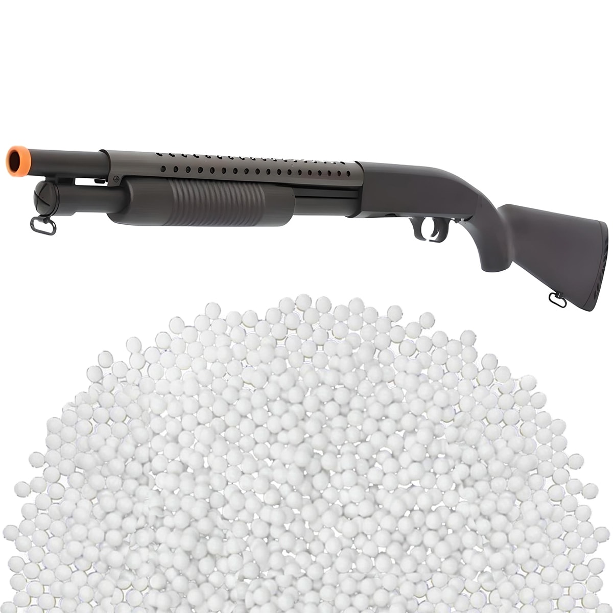 Rifle Shotgun Airsoft M58A Spring 6mm - Double Eagle + 2000 BBs 0